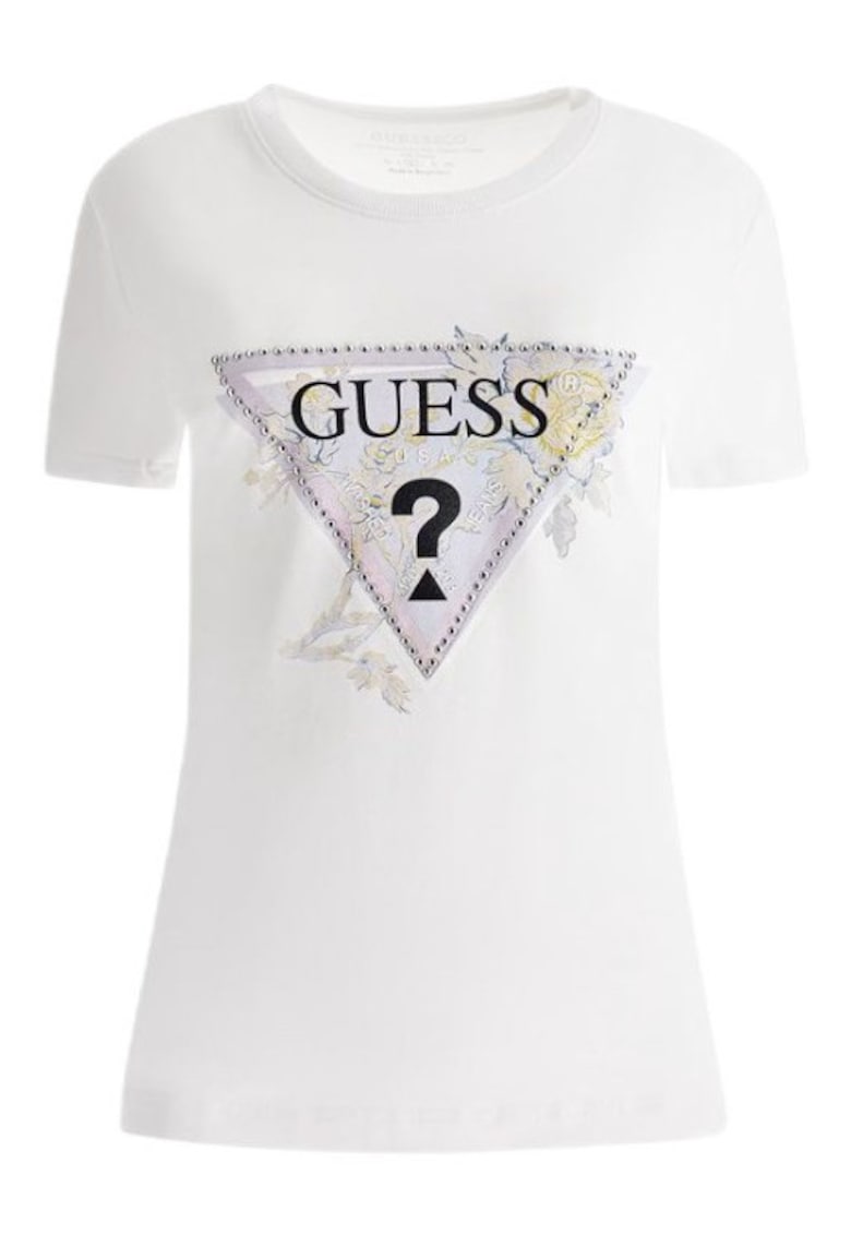 Tricou dama Bumbac - Alb -