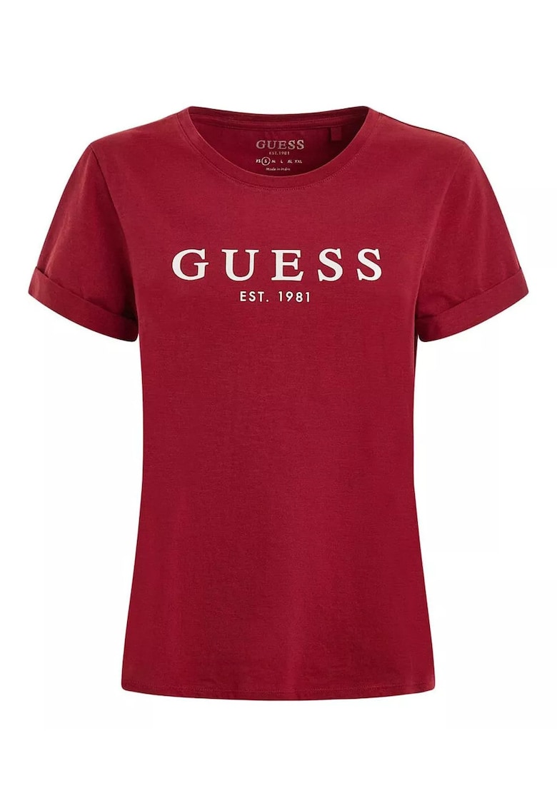 Tricou dama Bumbac - Rosu -