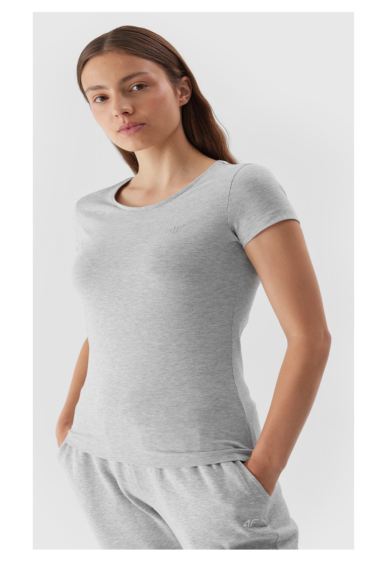 Tricou dama Bumbac - Alb -