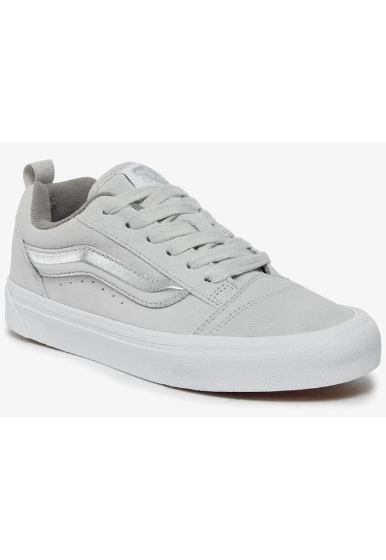Pantofi gri unisex din piele - Gri