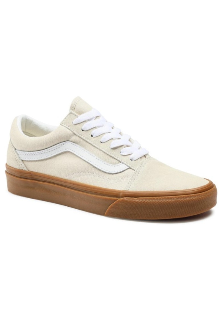 Pantofi bej unisex din piele - Bej