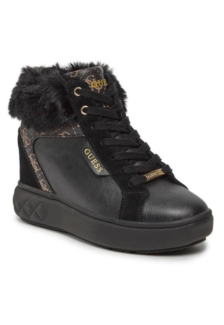Guess Pantofi dama Piele ecologica - Negru -