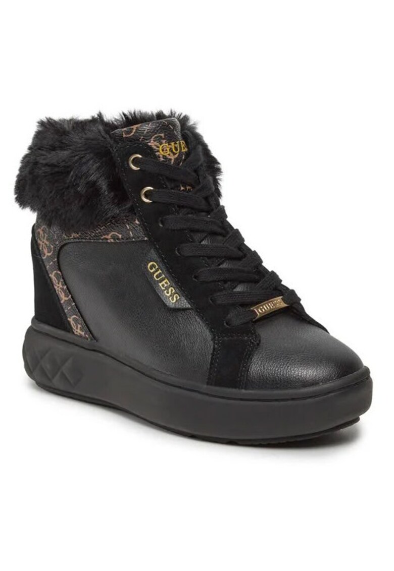 Pantofi dama Piele ecologica - Negru -