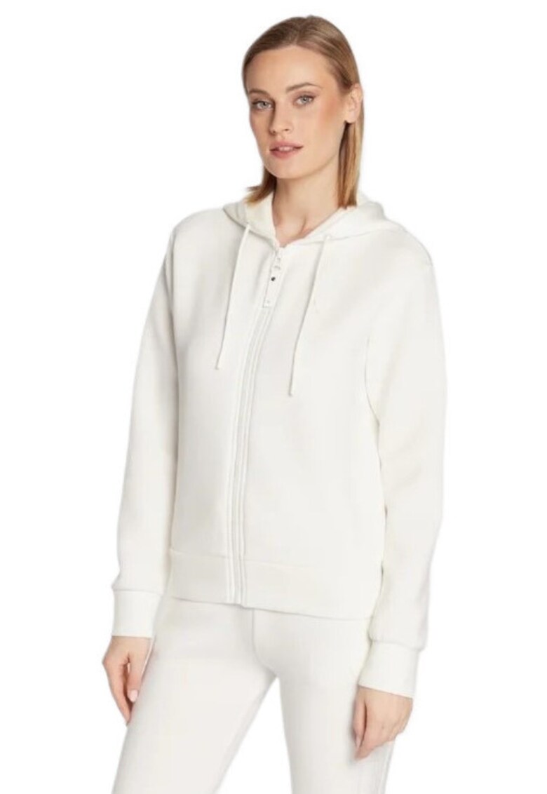 Bluza dama Viscoza - Alb - Alb