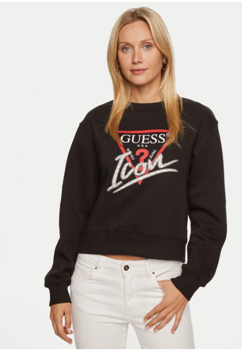 Bluza dama Bumbac - Negru - Negru