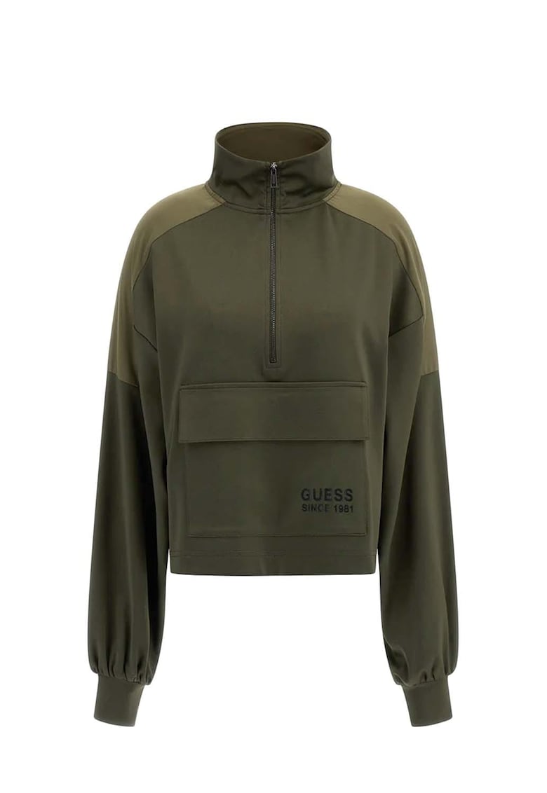 Guess Bluza dama Viscoza - Verde - Verde