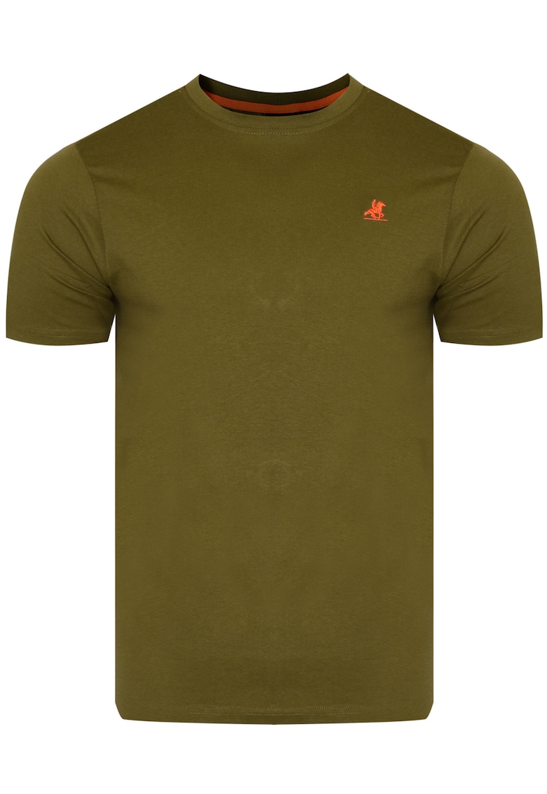 Tricou barbati - U.S. GRAND POLO - kaki - bumbac