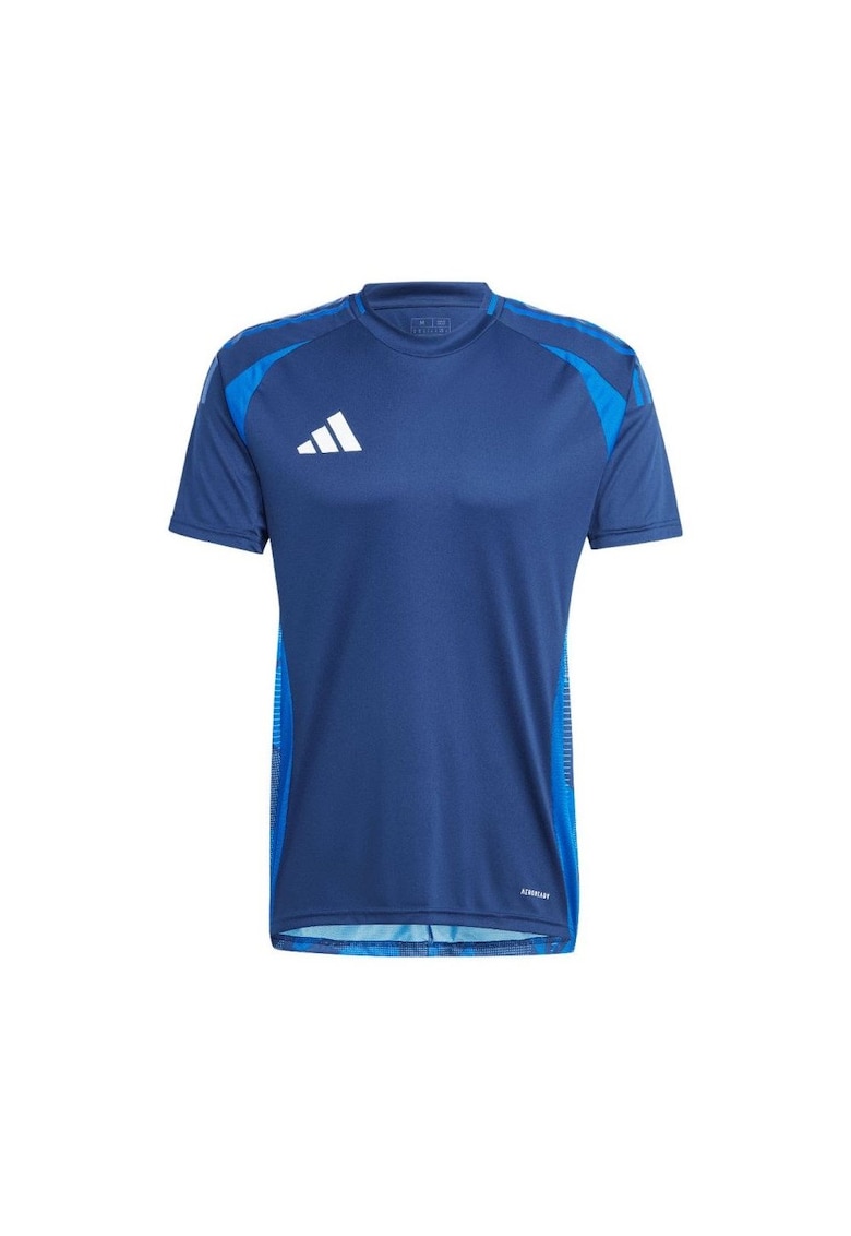 Tricou sportiv - Tiro 24 - bleumarin - poliester - maneca scurta