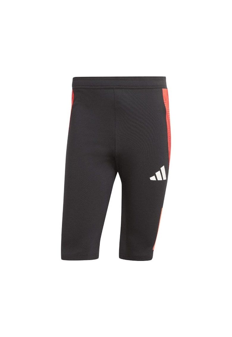 Pantaloni sport barbati - scurti - negru - material sintetic