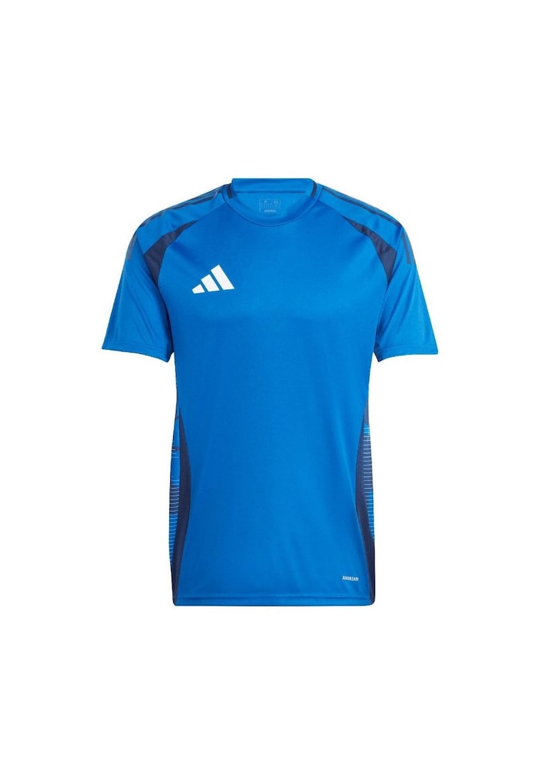 Tricou sportiv - antrenament - albastru - poliester