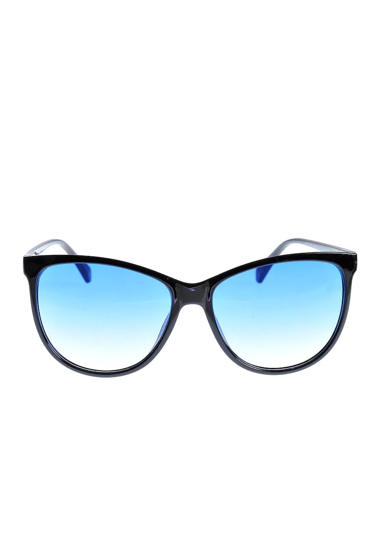 Ochelari de soare negri cu lentile albastre -  Paris
