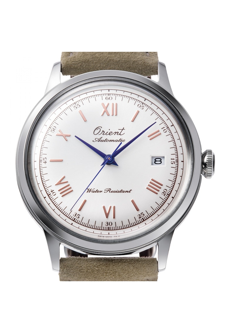 Ceas Barbati - Bambino - automat - inox - 40mm - piele naturala