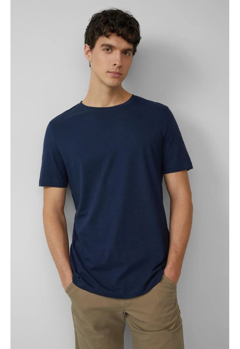 Tricou barbati - Regular Fit din amestec de in si bumbac