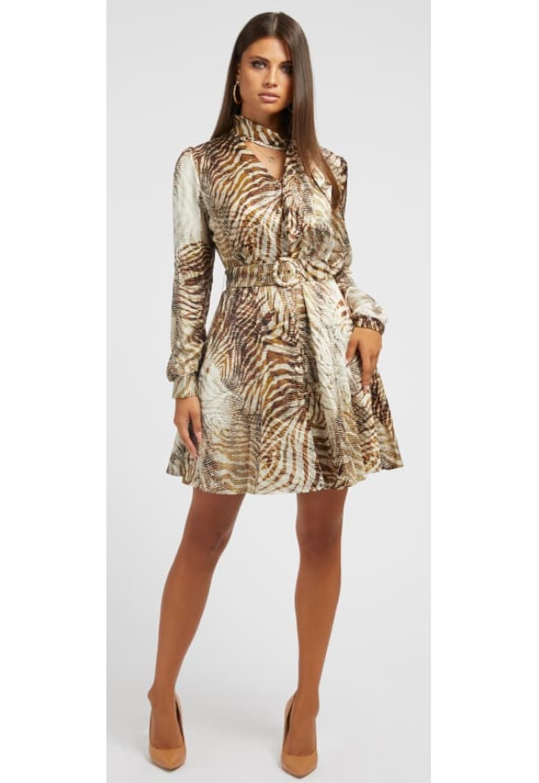 Rochie dama Poliester - Bej - Bej