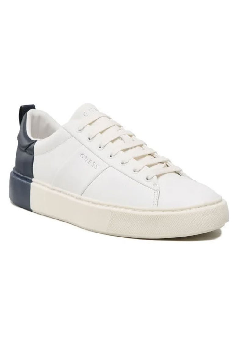 Guess Pantofi barbati Piele ecologica - Alb - Alb