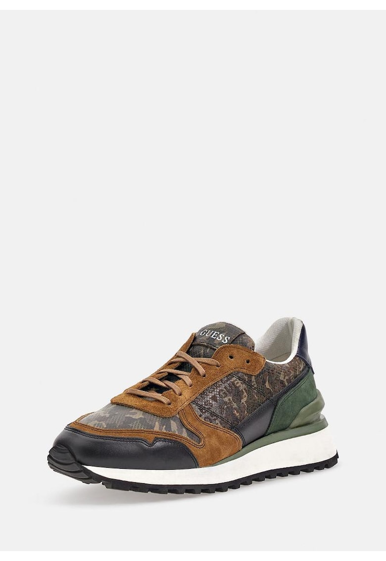 Guess Pantofi barbati Piele naturala - Multicolor - Multicolor