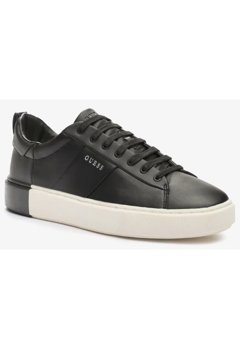 Pantofi barbati Piele ecologica - Negru - Negru