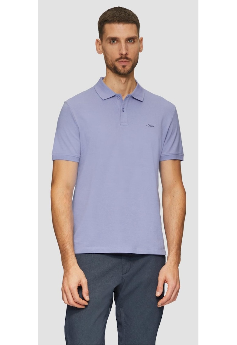 Tricou polo barbati - din bumbac cu croiala Regular Fit - logo