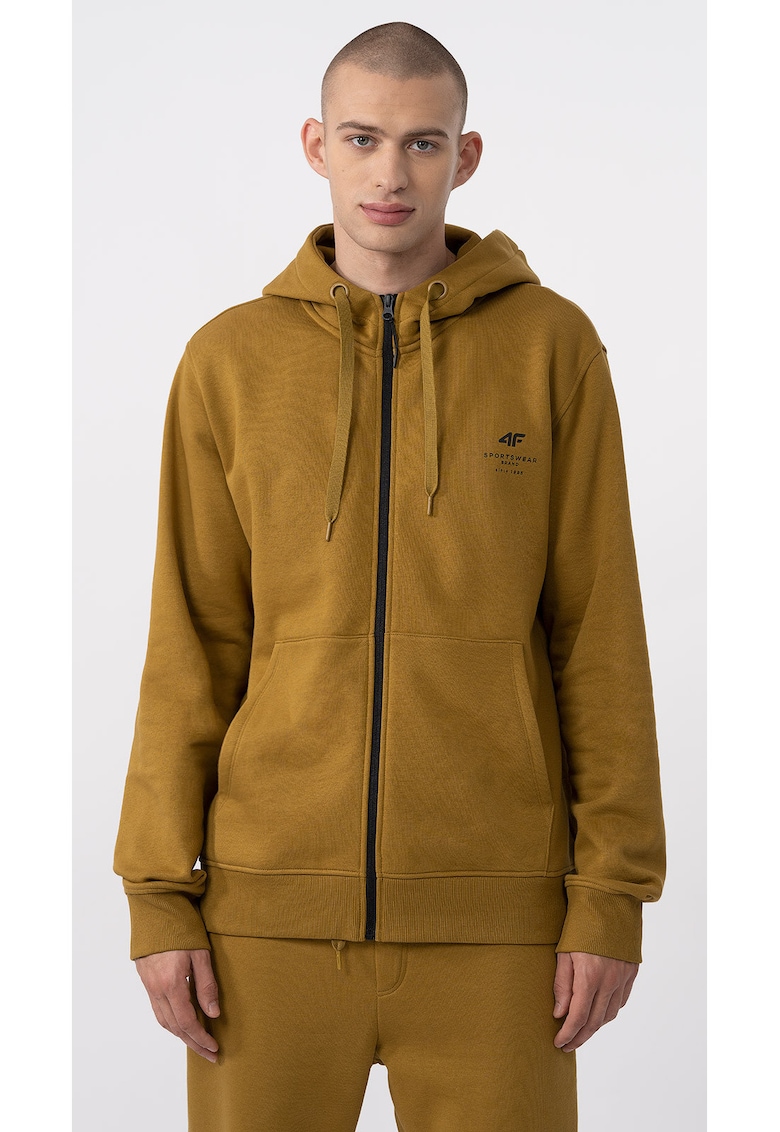Bluza barbati Bumbac - Galben - Galben
