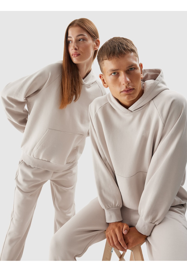 Bluza unisex Bumbac - Bej - Bej