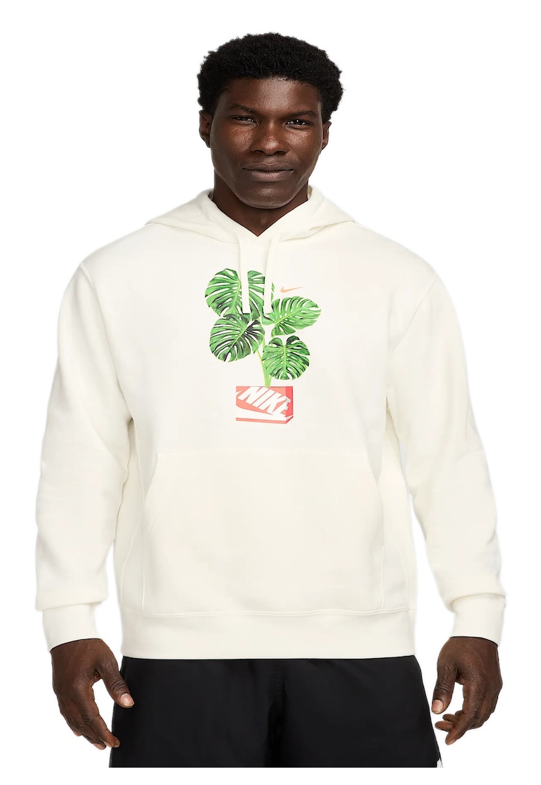 Bluza barbati Bumbac - Alb - Alb
