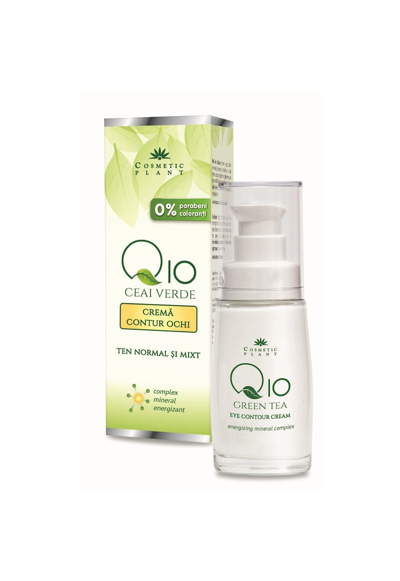 Crema contur ochi cu Q10 si ceai verde - 30 ml