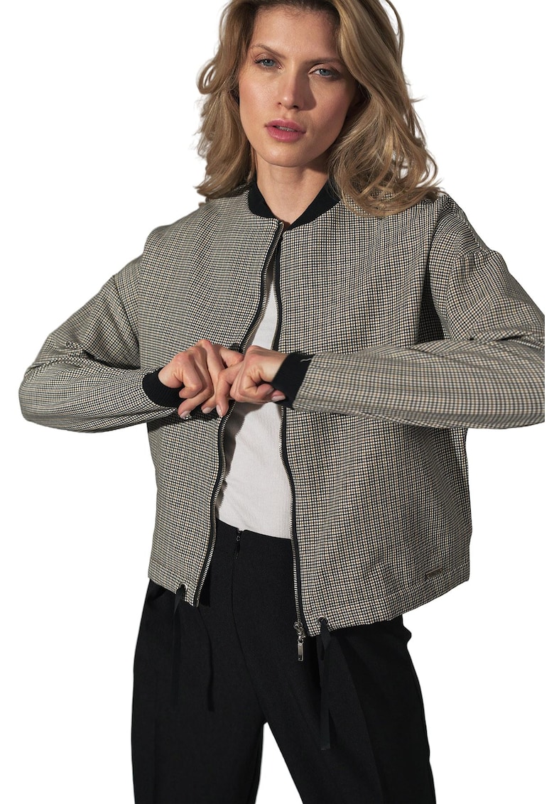 Jacheta dama M733 - Poliester/Viscoza - Gri