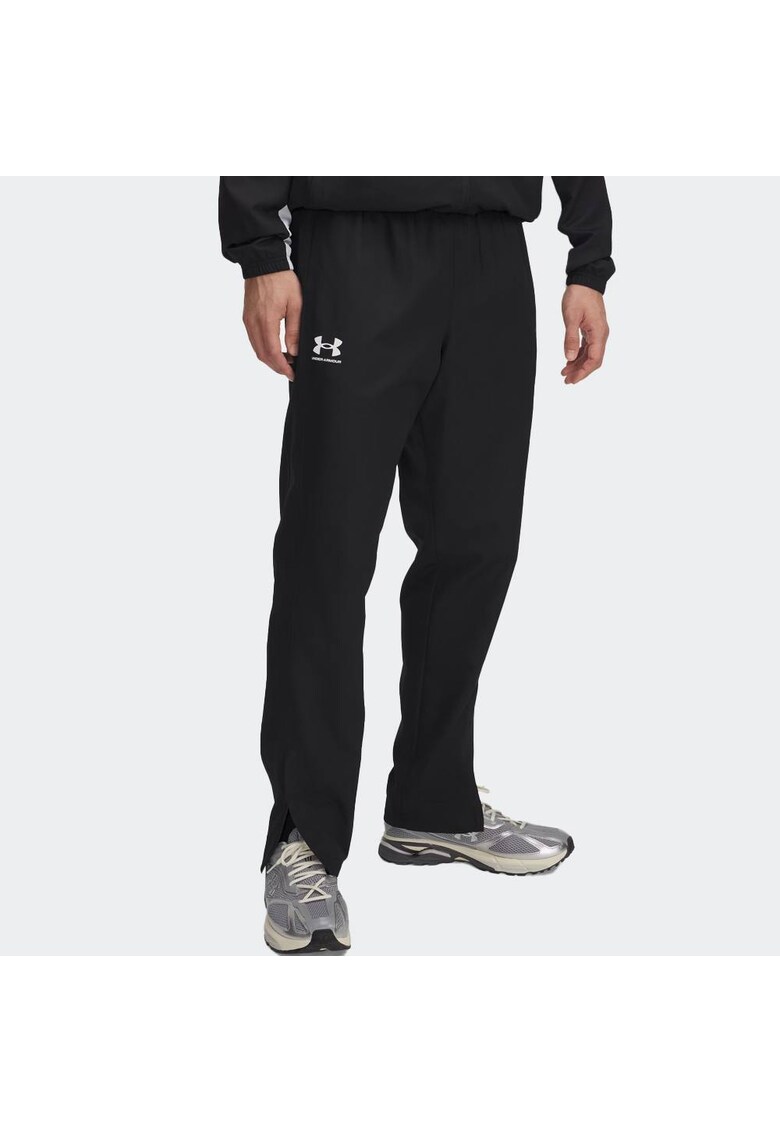 Pantaloni sport pentru barbati Wvn Windbreaker - Negru