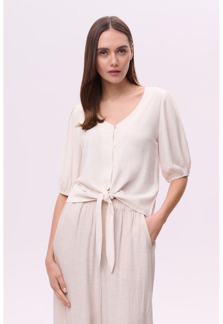 Bluza din amestec de in