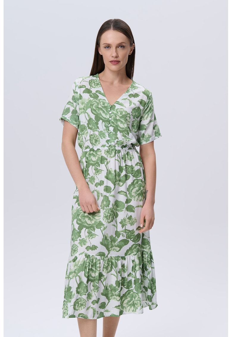 Rochie midi vaporoasa