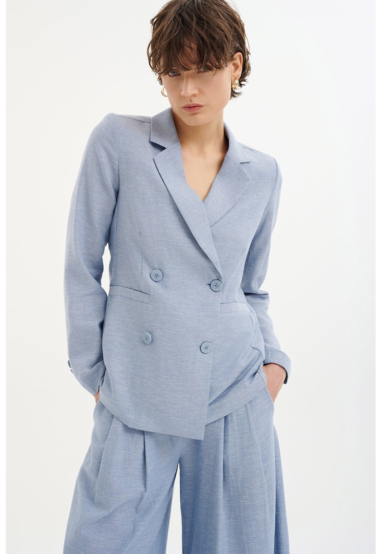 Sacou din amestec de in