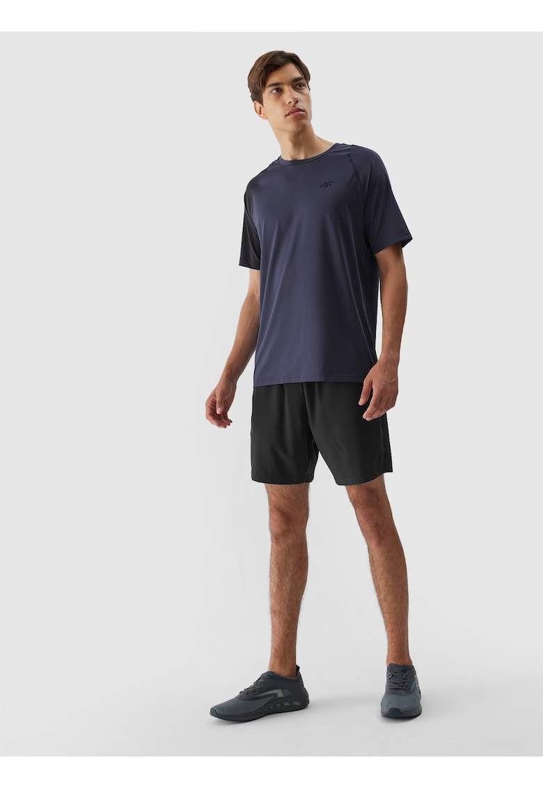 Pantaloni scurti barbati Poliester - Negru - Negru