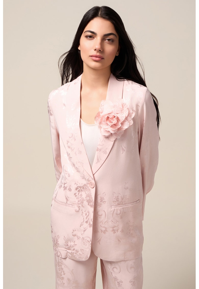 Sacou cu detaliu floral