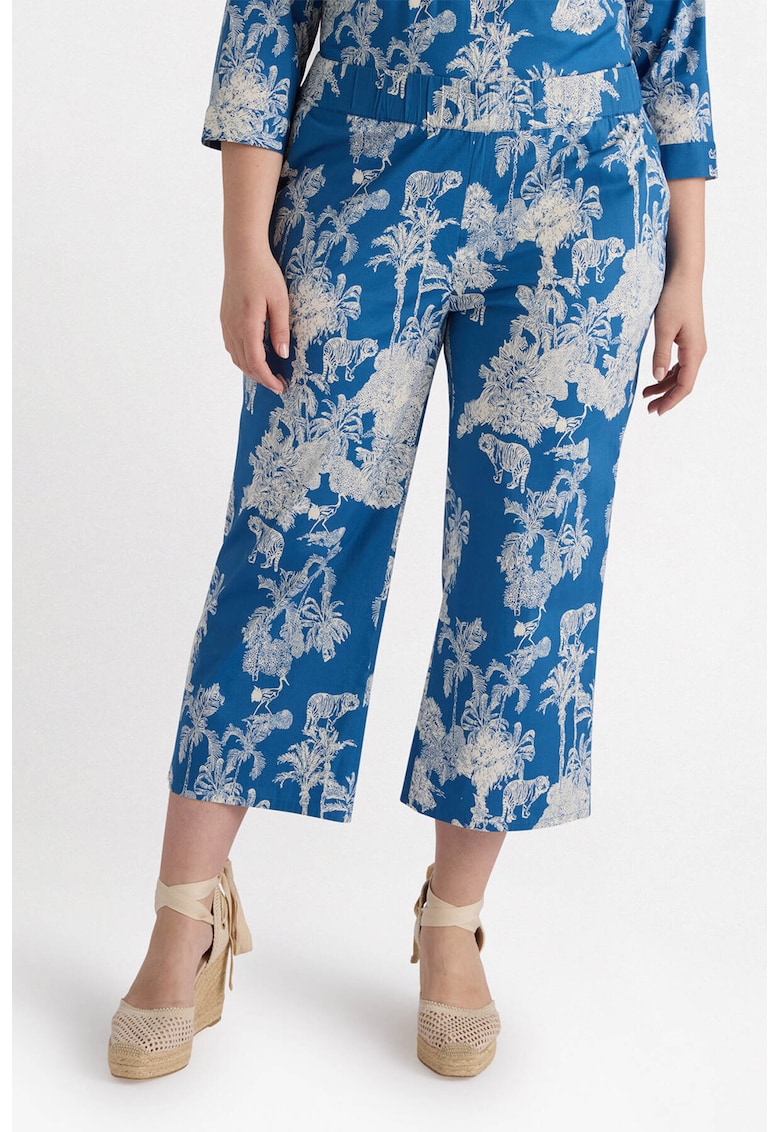 Pantaloni palazzo cu model