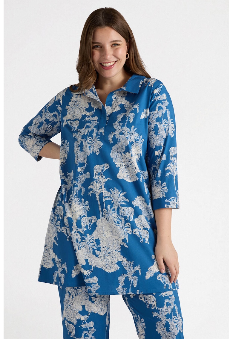 Bluza-tunica cu imprimeu