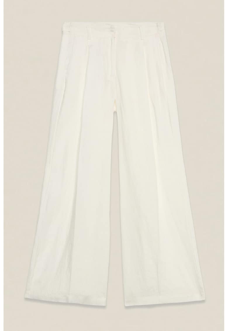 Pantaloni din in cu croiala ampla Pantaloni din in cu croiala ampla