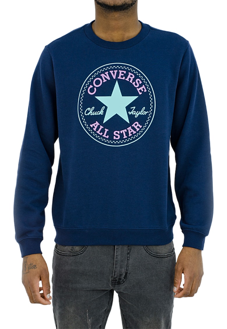 Converse Tricou unisex Bumbac - Albastru2