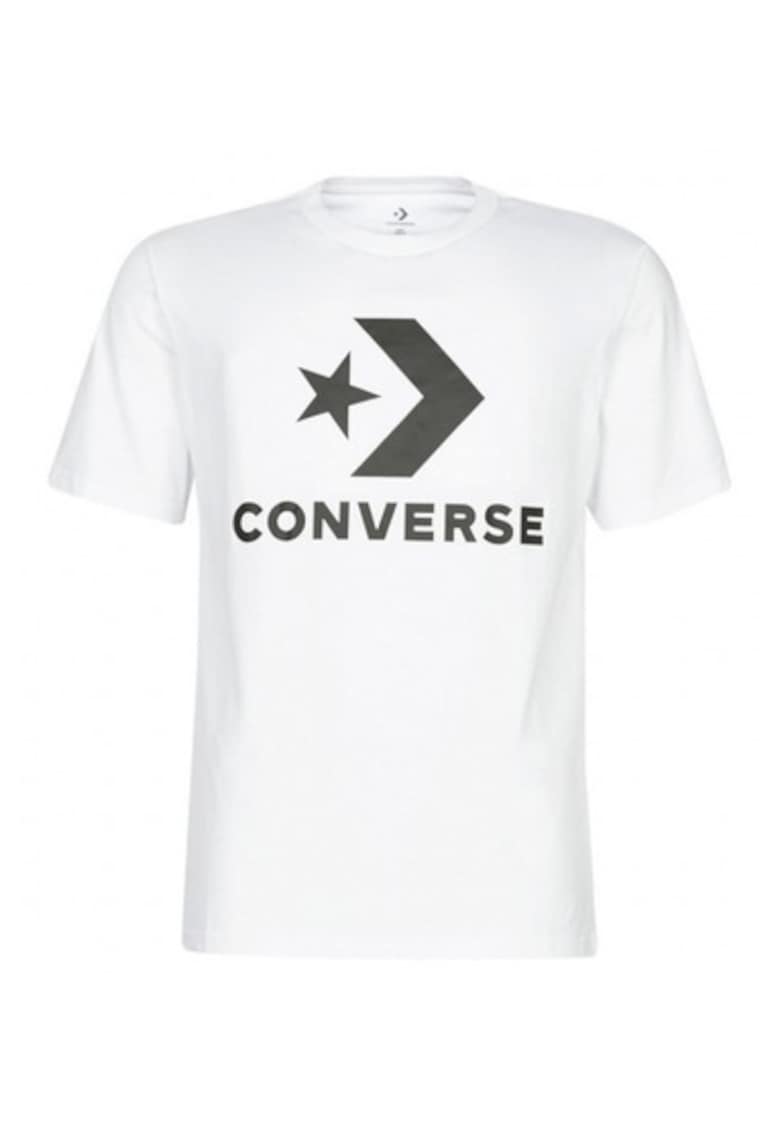 Converse Tricou unisex alb din bumbac - Alb
