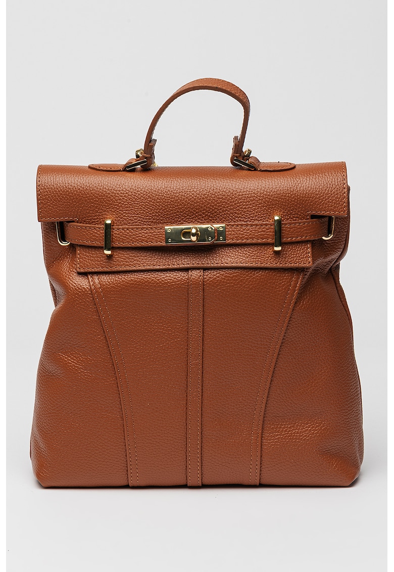 Rucsac de piele - Maro scortisoara