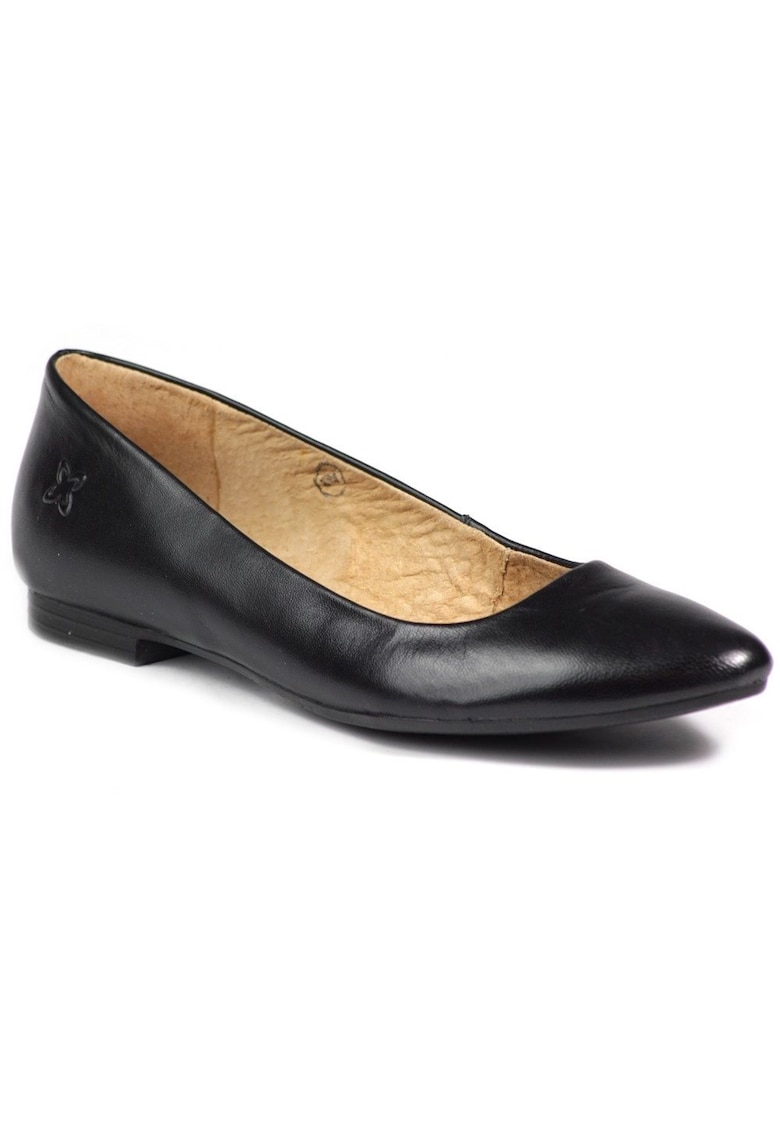 Balerini dama 337166 - Piele naturala - Negru