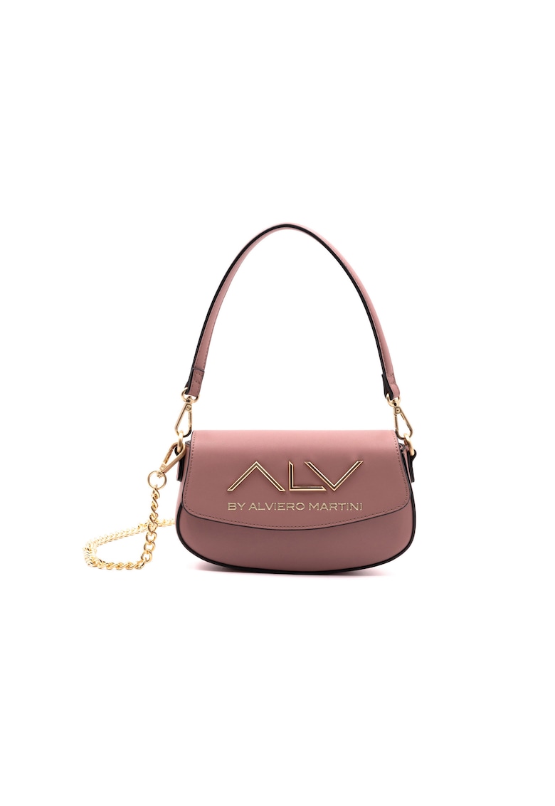 Geanta crossbody din piele ecologica cu clapa