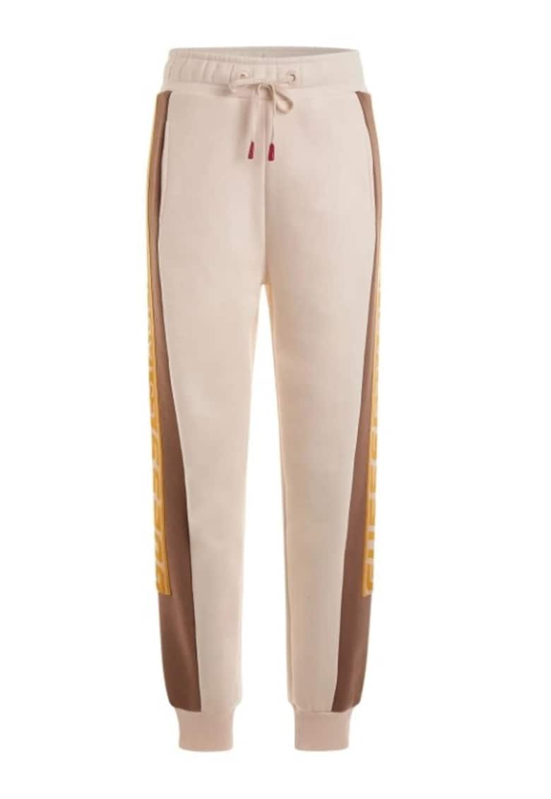 Guess Pantaloni pentru femei - Roz din Bumbac - Roz