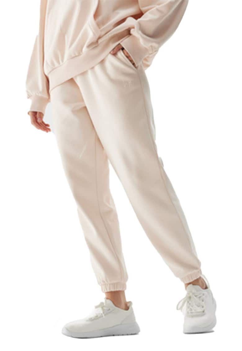4f Pantaloni dama Bumbac - Roz - Roz