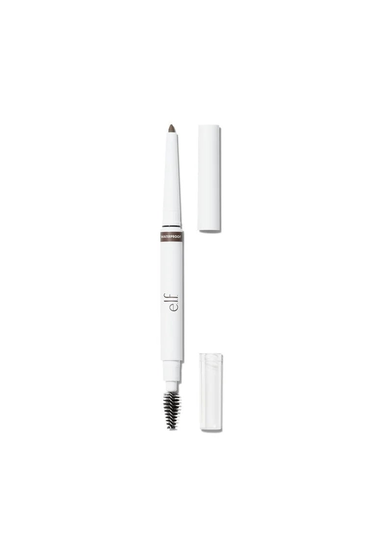 Creion sprancene e.l.f Cosmetics Waterproof Instant Lift Brow Pencil 82722 Deep Brown - 0.24g