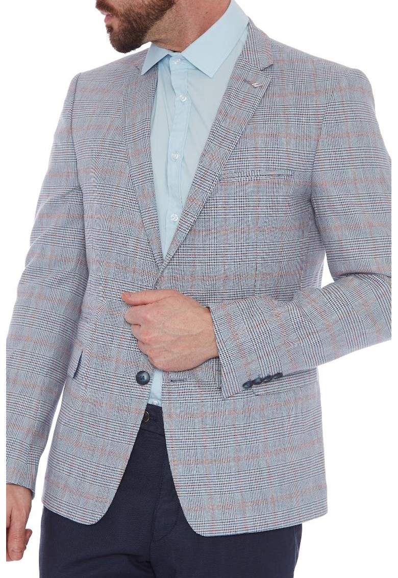 Sacou barbati - Nelson 2S 5798 - Albastru