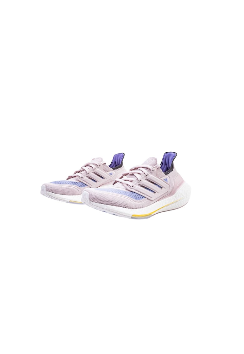 Pantofi sport dama -  Ultraboost 21 - roz - material textil - talpa cauciuc - flori -