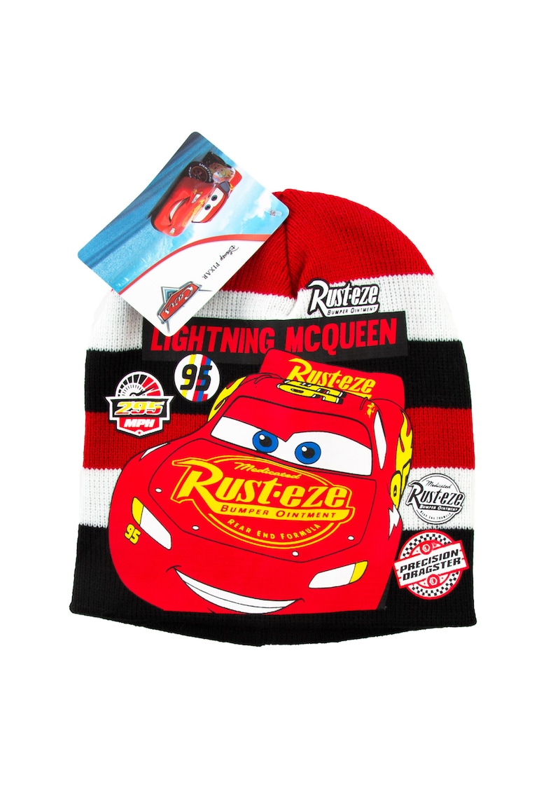 Caciula copii  Zyg Zag Mc Queen - rosie - 100% acril - marime 54 - sezon: iarna