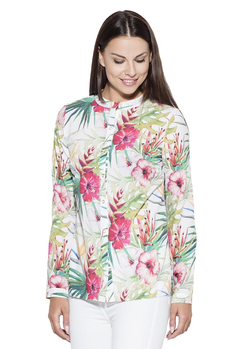 Camasa  K400 - model 16 - multicolor - poliester - elastan - maneci lungi -