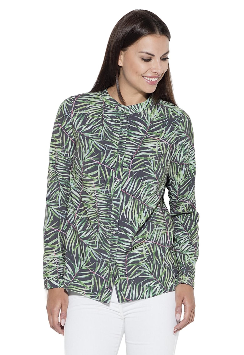 Camasa  K400 - model 19 - multicolor - poliester - elastan - maneci lungi -