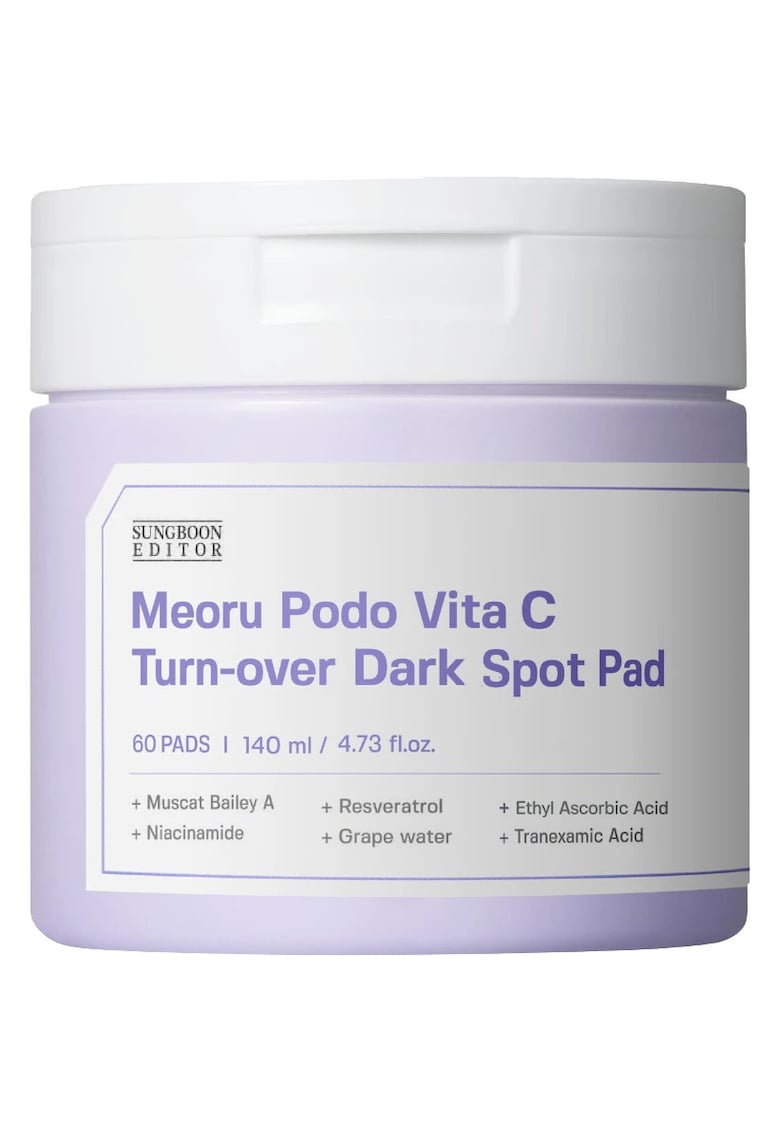 Meoru Podo VitaC Turn-over Dark Spot Pad Ser de fata dischete 60 buc